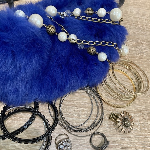 Jewelry and Purse Bundle Random Pieces from Express, Charlotte Russe, and Avon - Picture 2 of 3